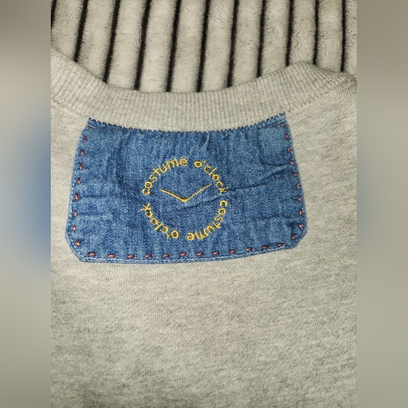 Costume o'clock gray sweater Men's - Picture 8 of 10